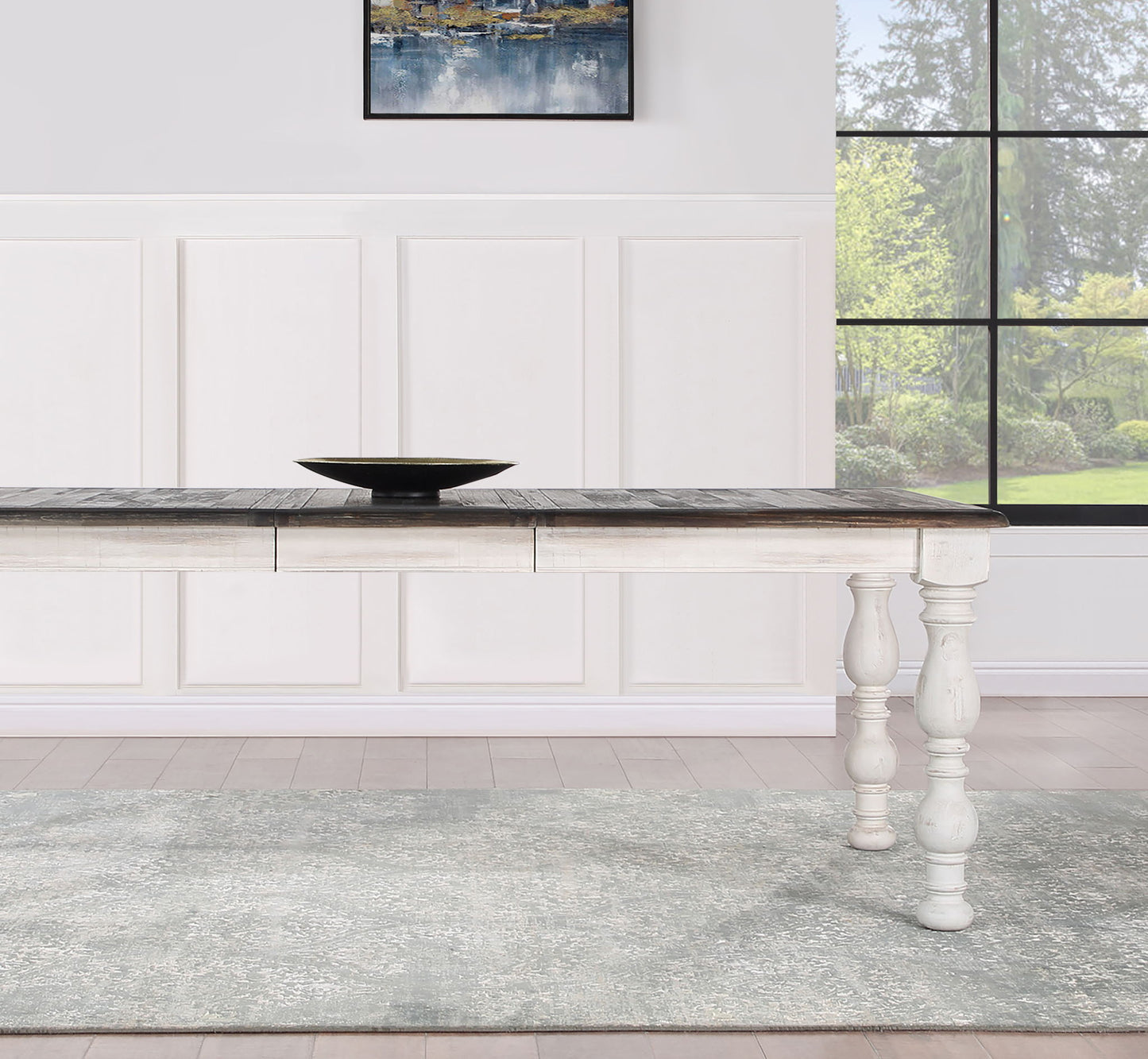 Heston - Dining Table - Dark Brown - Hornell Furniture Outlet