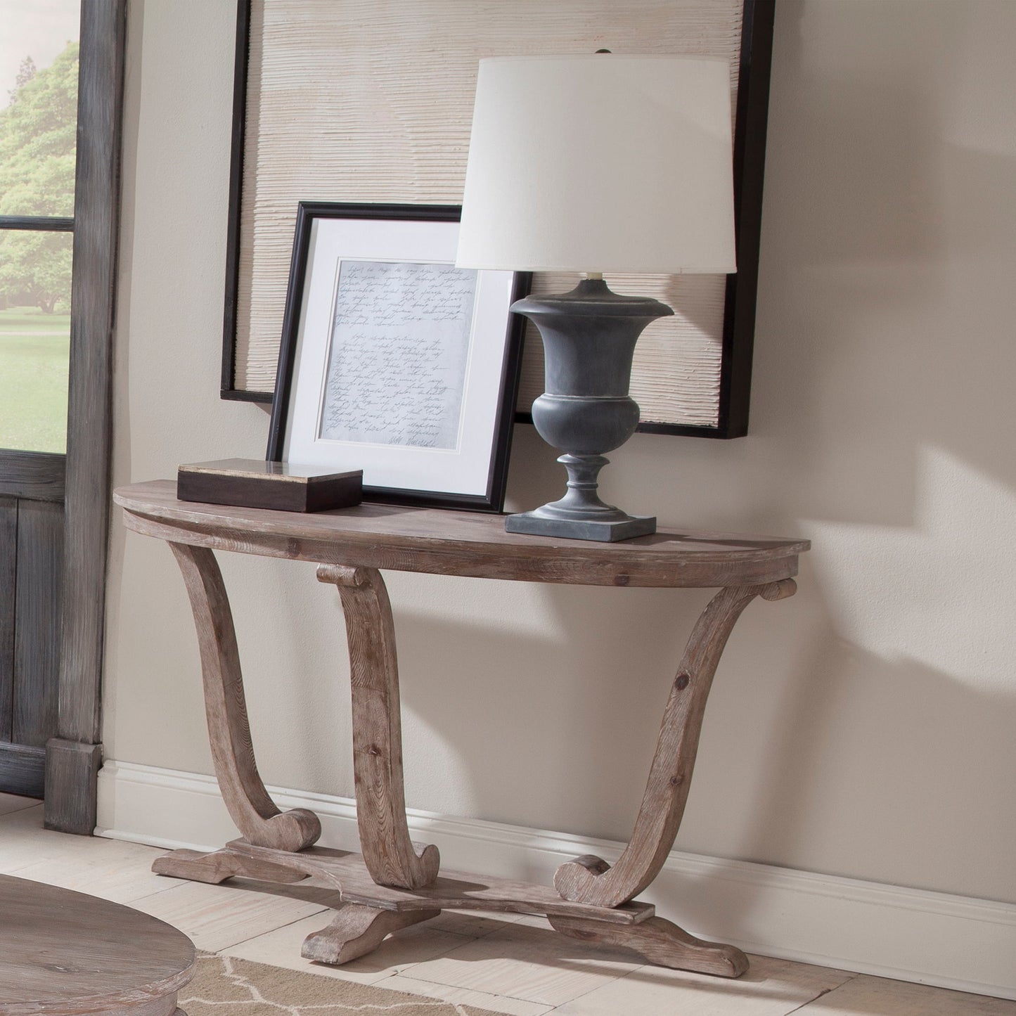 Graystone Mill - Sofa Table - Light Brown - Hornell Furniture Outlet