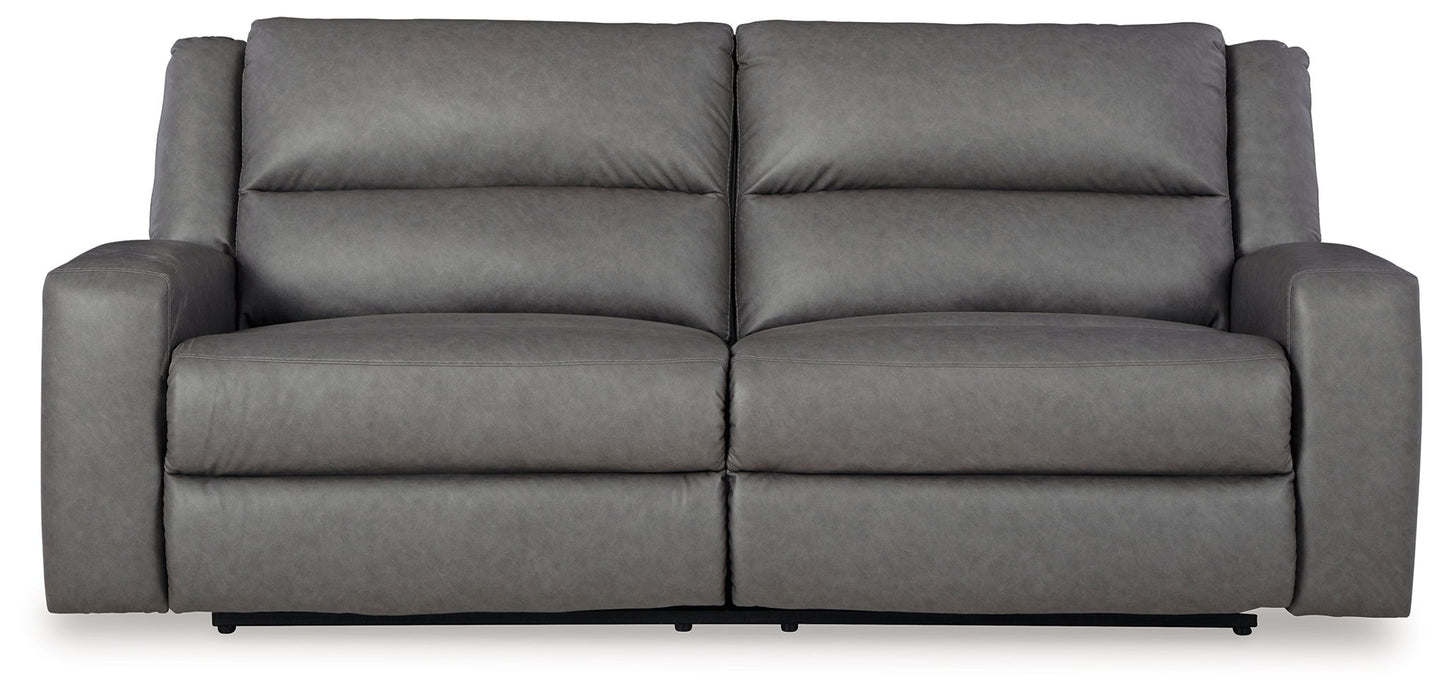 Brixworth - Slate - 2 Seat Reclining Sofa - Hornell Furniture Outlet