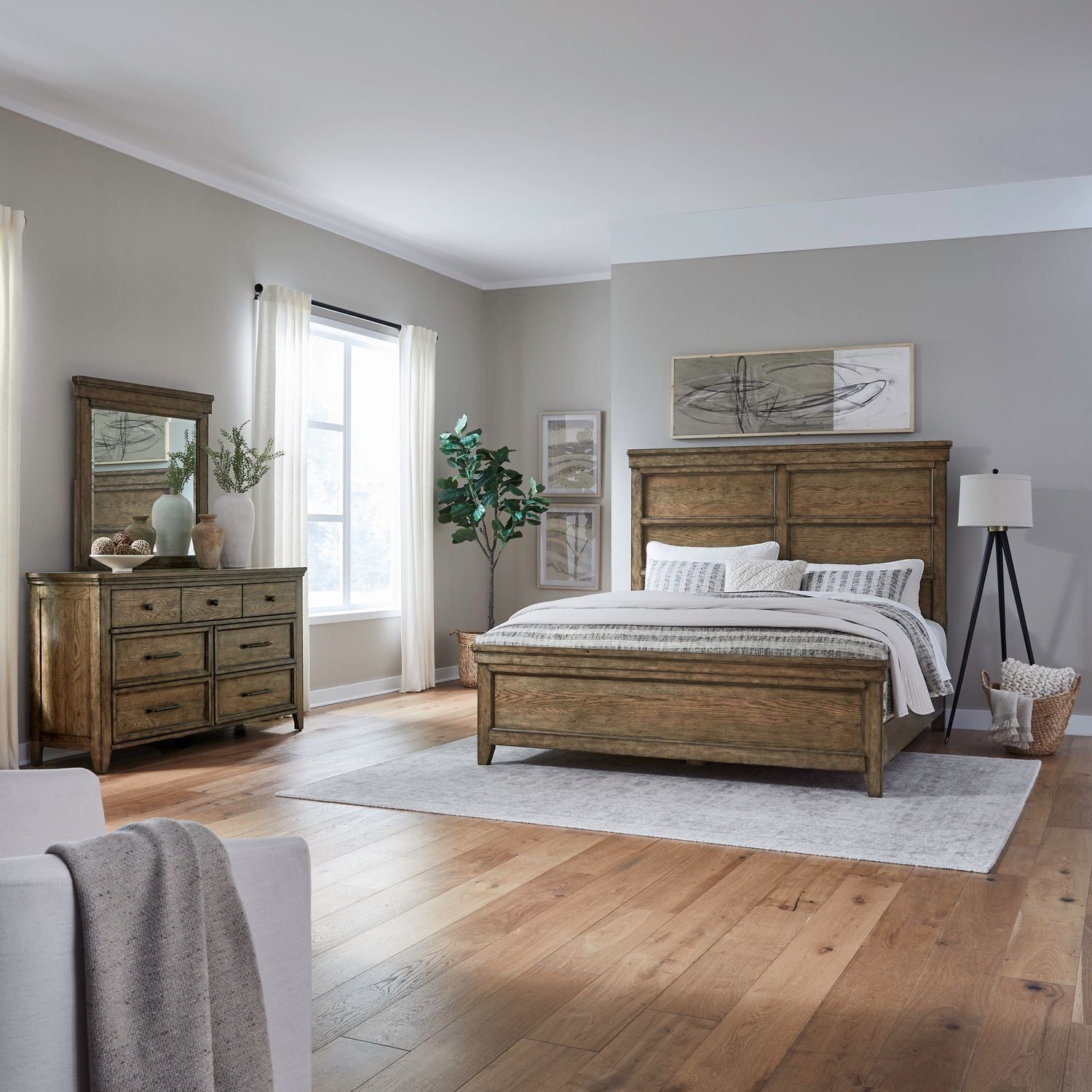 Carolina Park - Panel Bedroom Set - Hornell Furniture Outlet