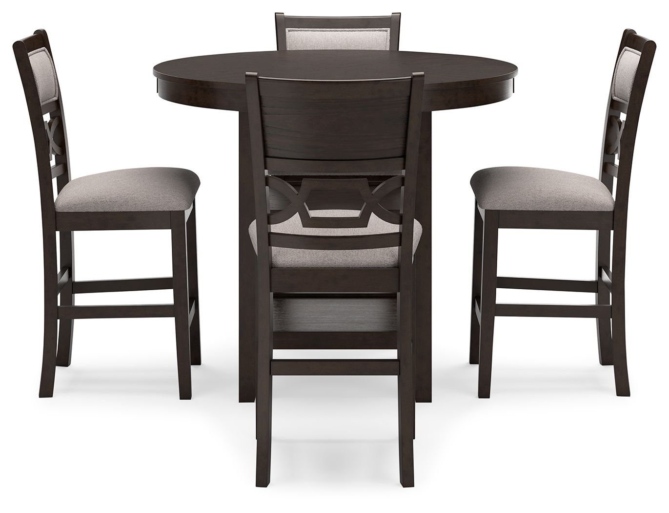 Langwest - Brown - Dining Room Counter Table Set (Set of 5) - Hornell Furniture Outlet