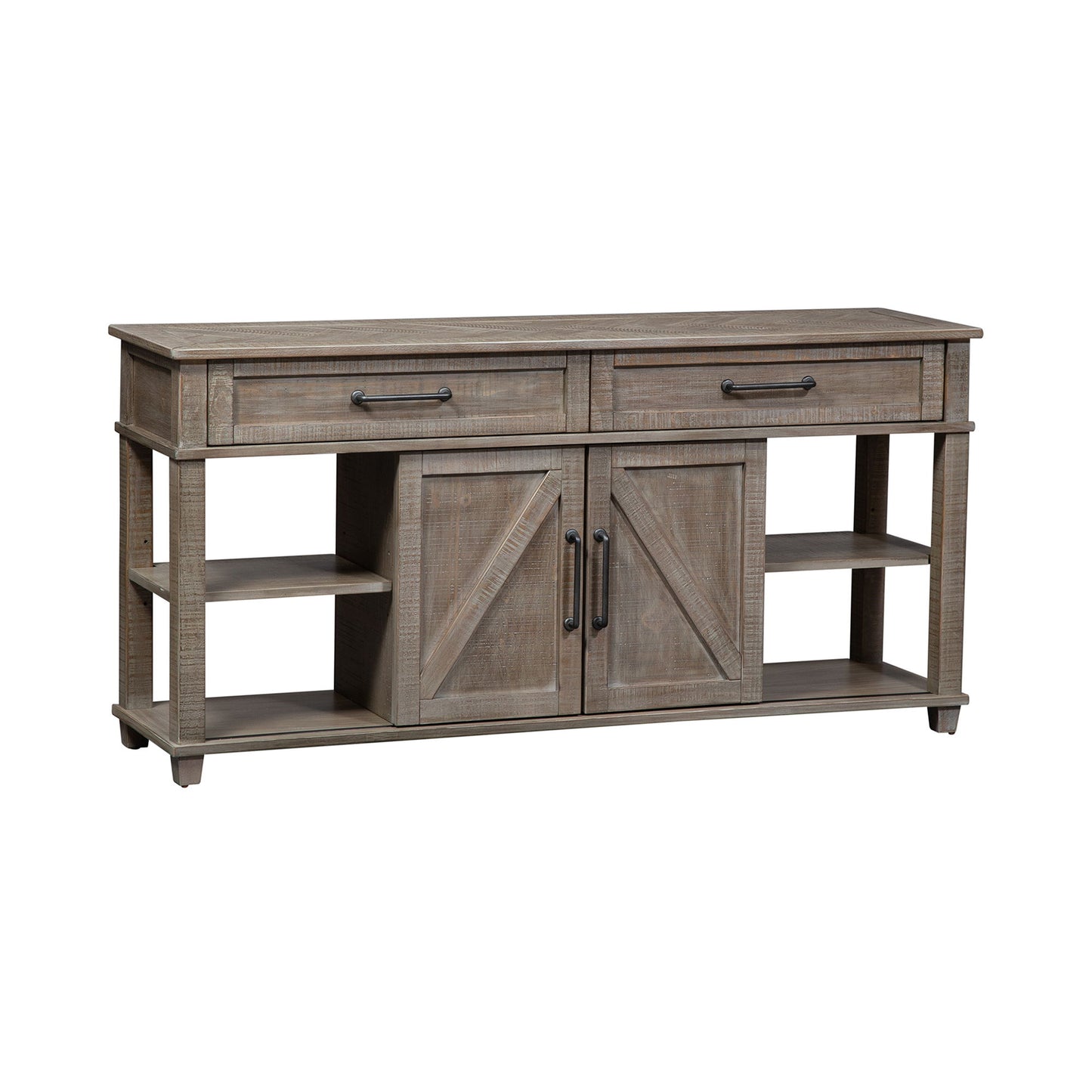 Parkland Falls - Sofa Table - Light Brown - Hornell Furniture Outlet