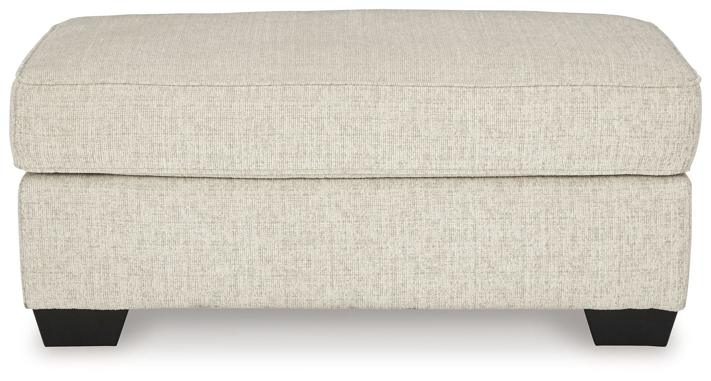 Heartcort - Quartz - Ottoman - Hornell Furniture Outlet