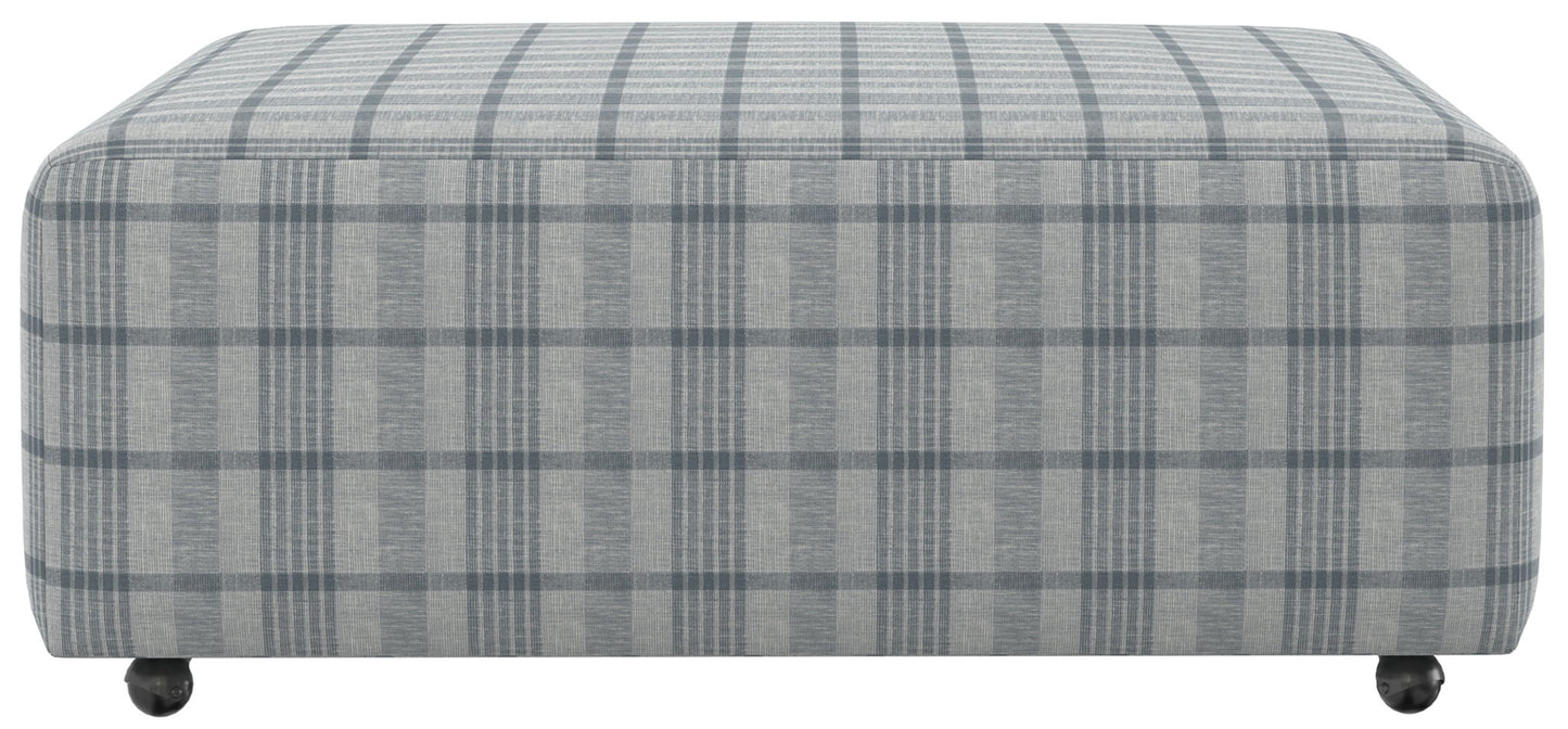 Chappy - Castered Cocktail Ottoman - Hornell Furniture Outlet