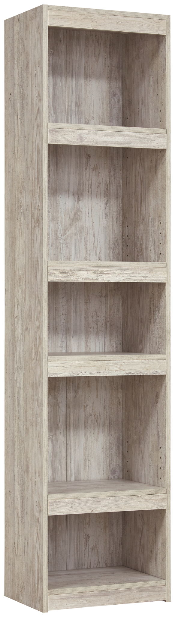 Willowton - Whitewash - Pier - 4 Shelves - Hornell Furniture Outlet