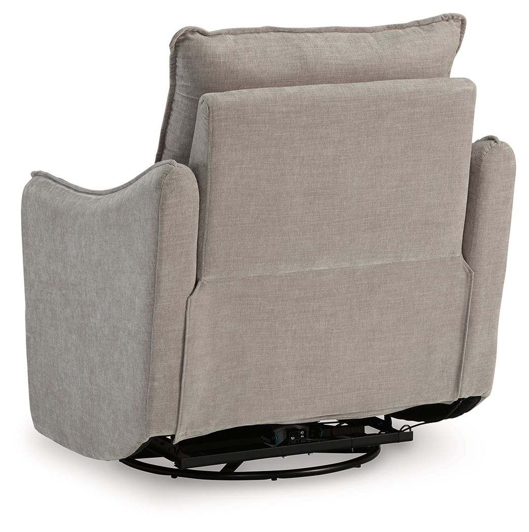 Mcburg - Swivel Power Recliner - Hornell Furniture Outlet