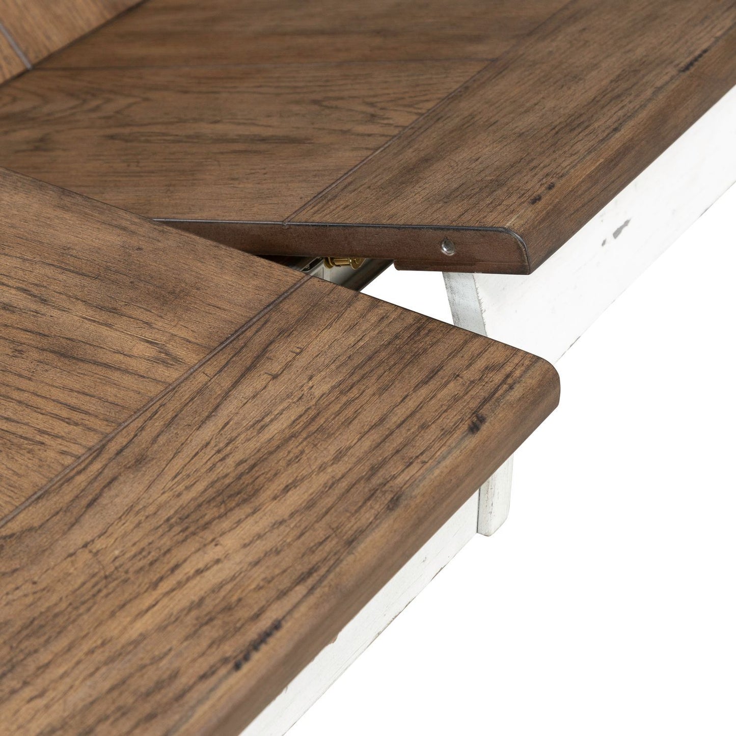 Al Fresco - Rectangular Leg Table - Graphite / Whitestone - Hornell Furniture Outlet