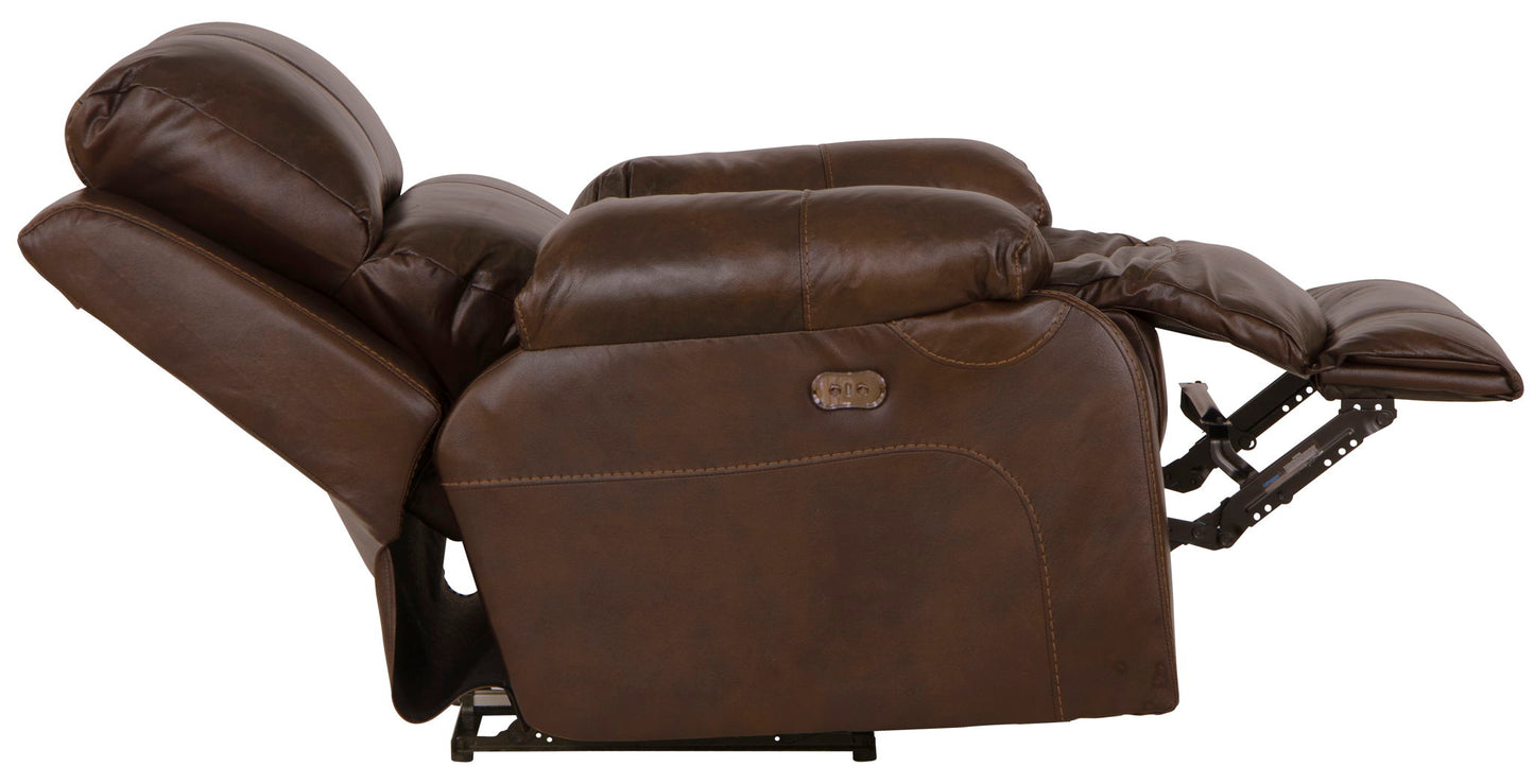 Positano - Top Grain Italian Leather Recliner - Hornell Furniture Outlet