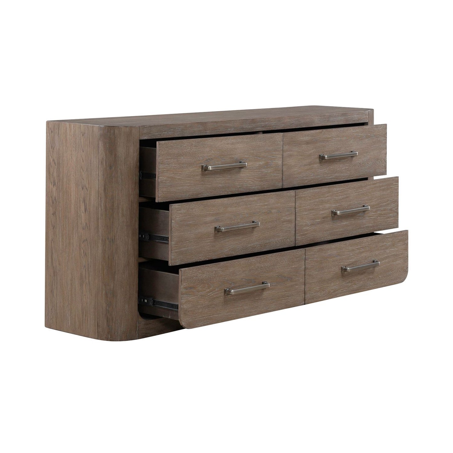 South Bend - 6 Drawer Dresser - Brown - Hornell Furniture Outlet