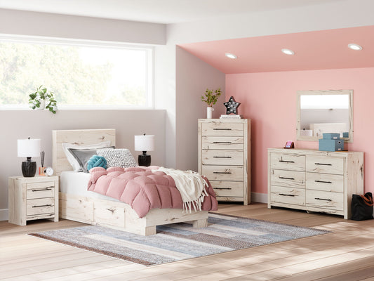 Lawroy - Storage Bedroom Set - Hornell Furniture Outlet