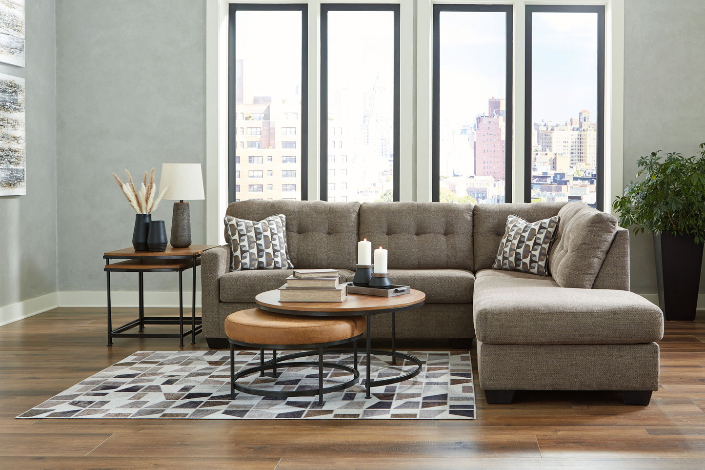 Mahoney - Sectional - Hornell Furniture Outlet