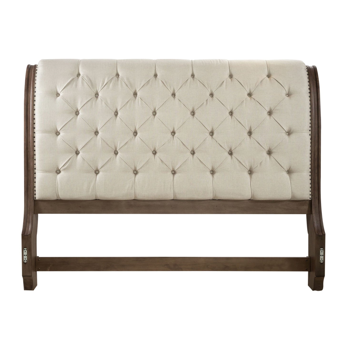 Americana Farmhouse - Upholstered Sleigh Headboard - Hornell Furniture Outlet