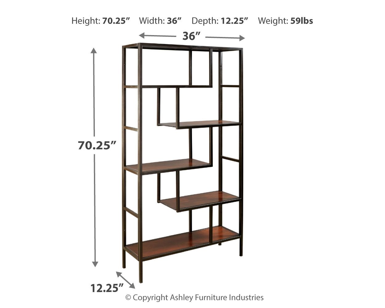 Frankwell - Bookcase - Hornell Furniture Outlet