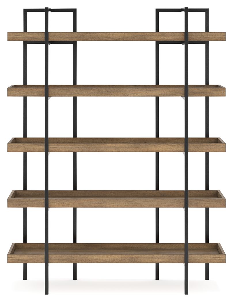 Montia - Light Brown - Bookcase - Hornell Furniture Outlet