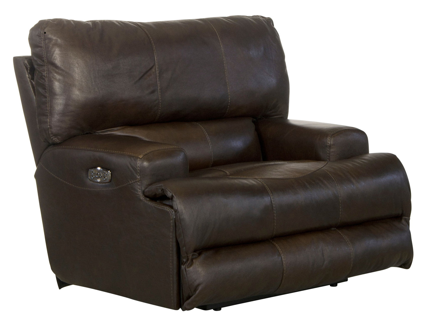 Wembley - Power Headrest With Lumbar Lay Flat Recliner - Hornell Furniture Outlet