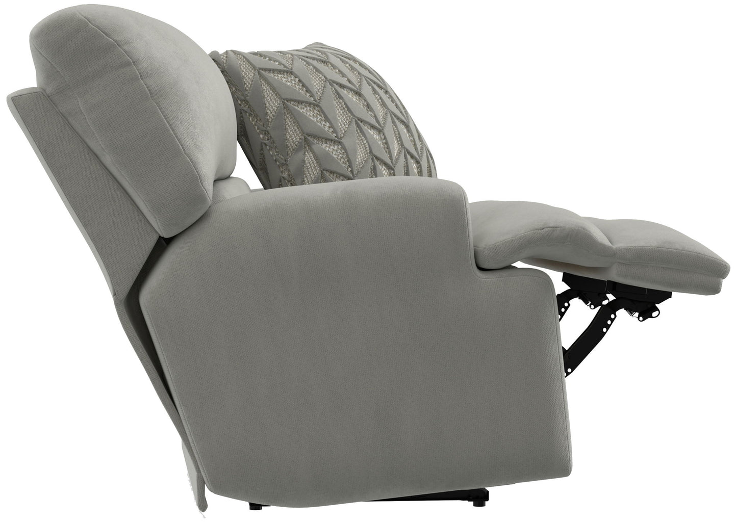 Renaldo - Power Recliner With Zero Gravity Recline - Stone - Hornell Furniture Outlet