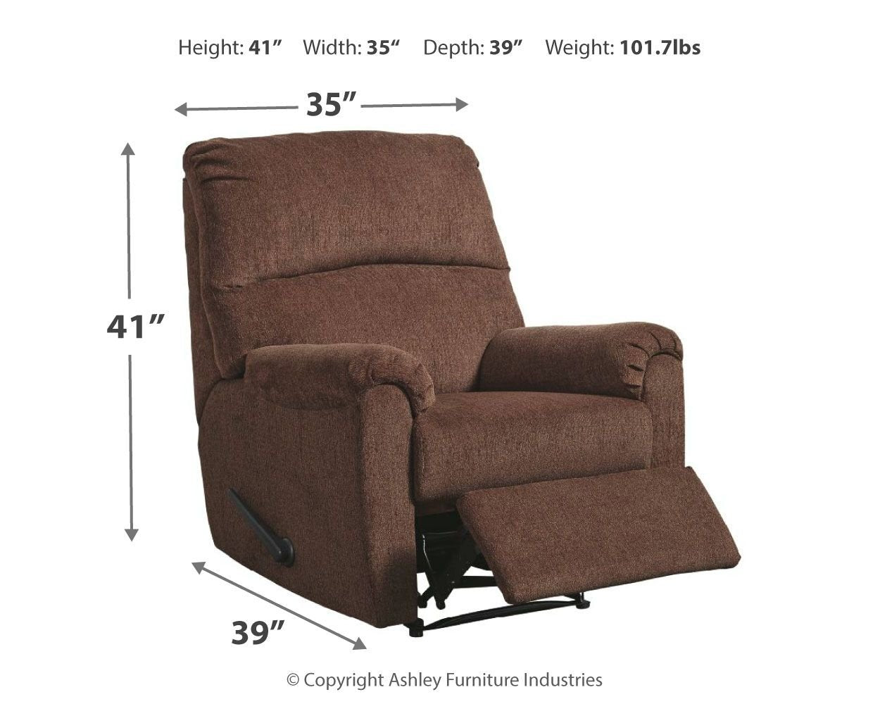 Nerviano - Recliner - Hornell Furniture Outlet