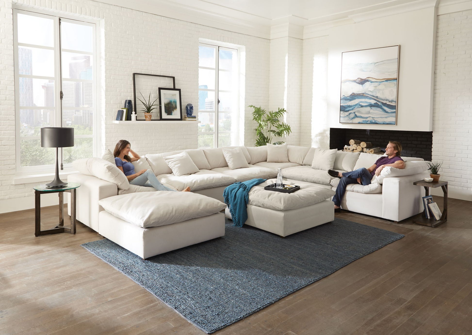 Posh - Modular Sectional - Hornell Furniture Outlet