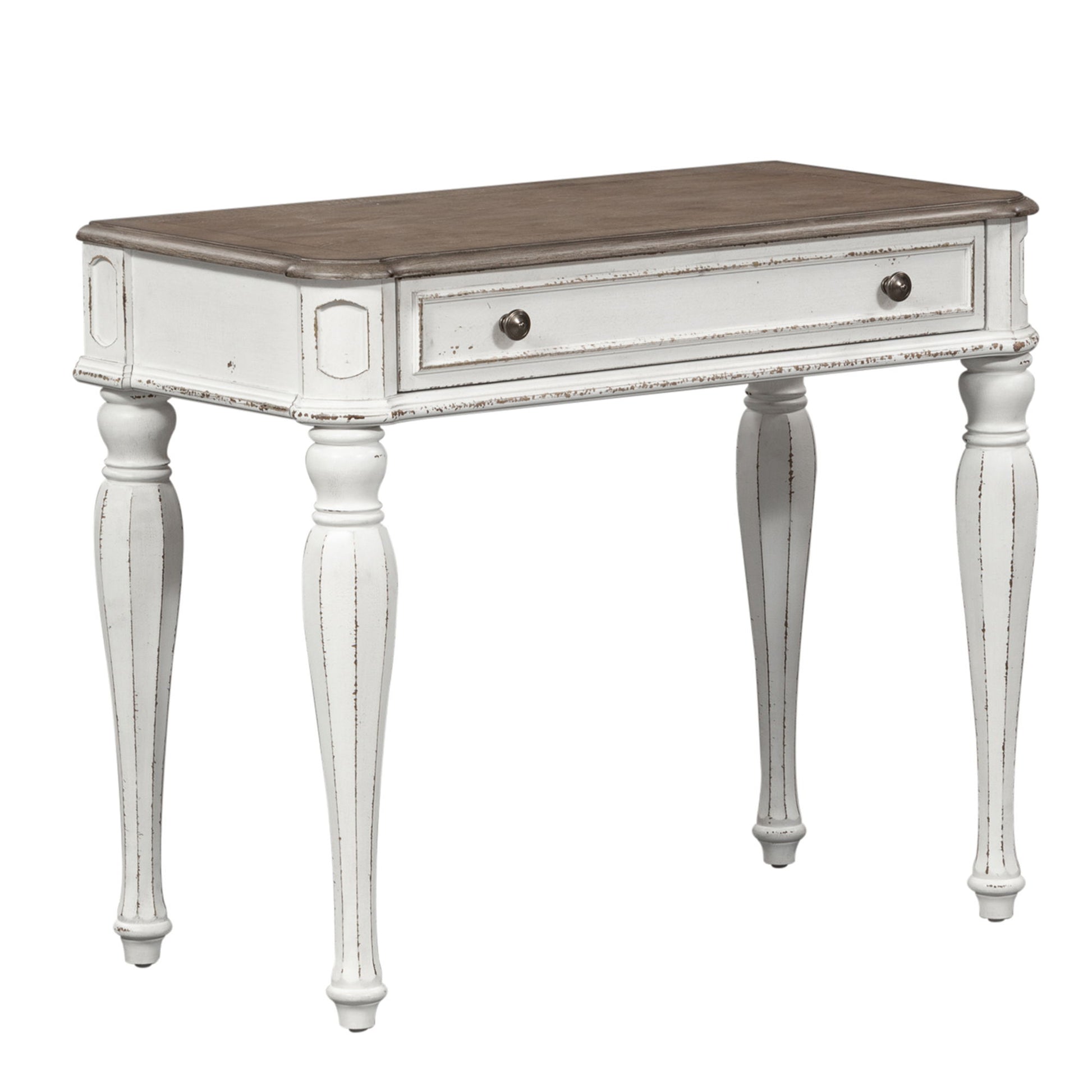 Magnolia Manor - Accent Vanity Desk/Nightstand - White - Hornell Furniture Outlet