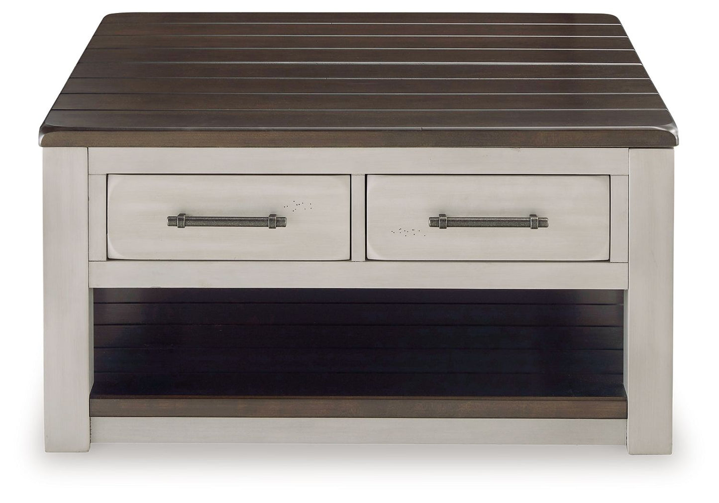 Darborn - Gray / Brown - Lift Top Cocktail Table - Hornell Furniture Outlet