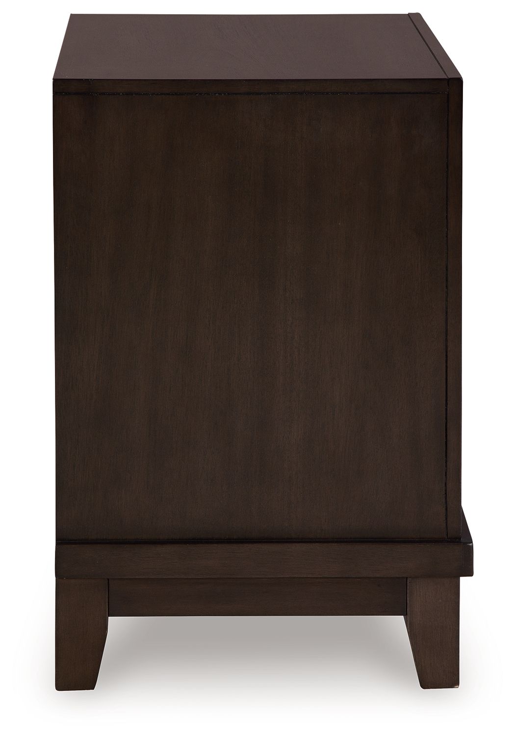 Neymorton - Dark Grayish Brown - Two Drawer Night Stand - Hornell Furniture Outlet