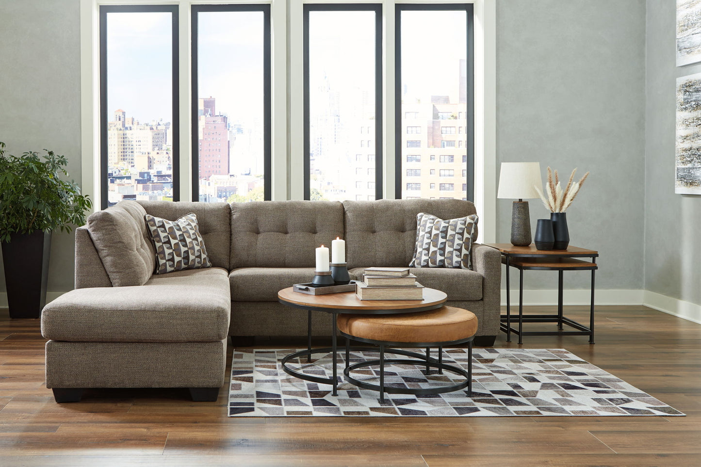 Mahoney - Sectional - Hornell Furniture Outlet