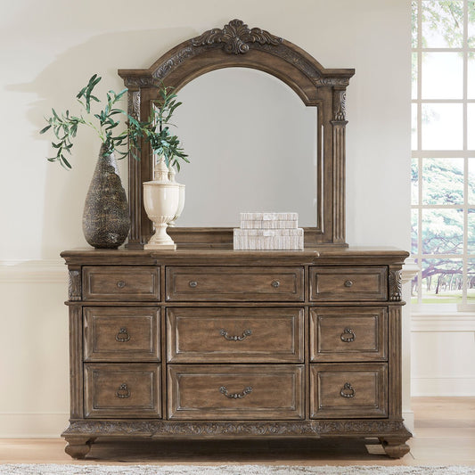 Carlisle Court - Optional Dresser & Mirror - Brown - Hornell Furniture Outlet