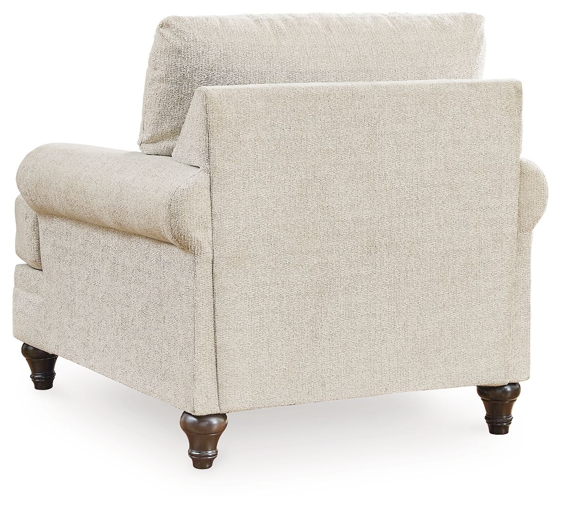 Valerani - Sandstone - 2 Pc. - Chair, Ottoman - Hornell Furniture Outlet