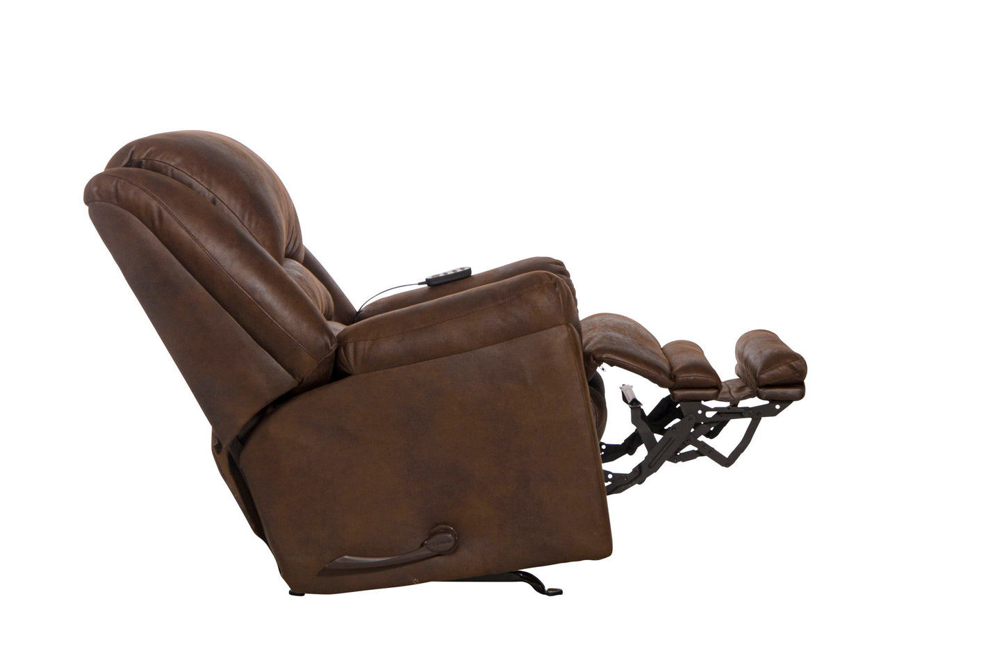 Hayden - Chaise Rocker Recliner With Heat / Massage & Oversize Xtra Comfort Footrest - Hornell Furniture Outlet