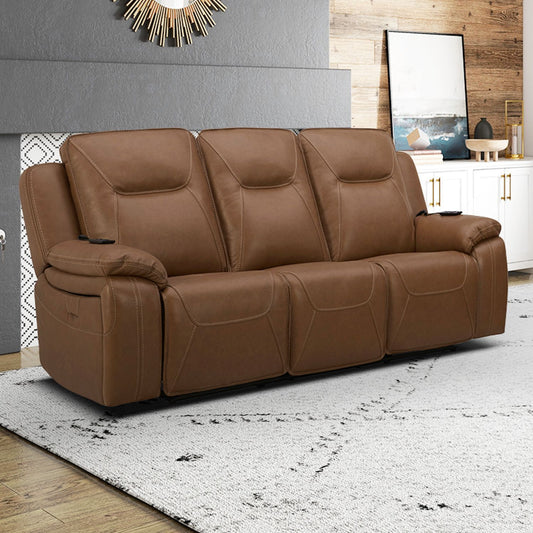 Callihan - Sofa P3 & ZW - Brown - Hornell Furniture Outlet