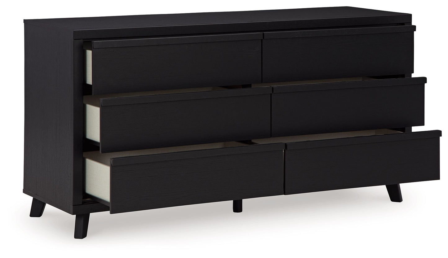 Danziar - Slat Panel Bed With Low Footboard Set - Hornell Furniture Outlet