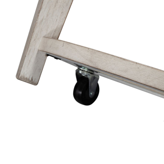 Heartland - Round Ceiling Tile Cocktail Table - White - Hornell Furniture Outlet