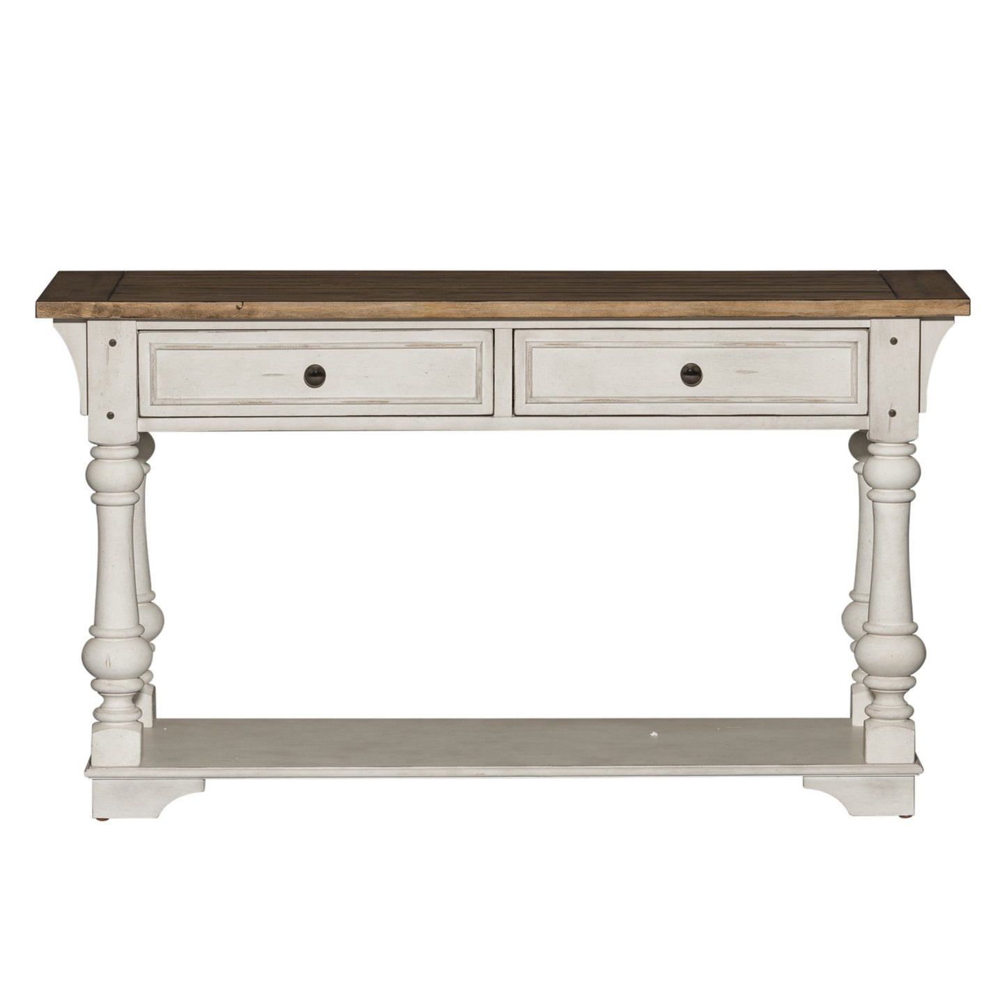Morgan Creek - Sofa Table - White - Hornell Furniture Outlet