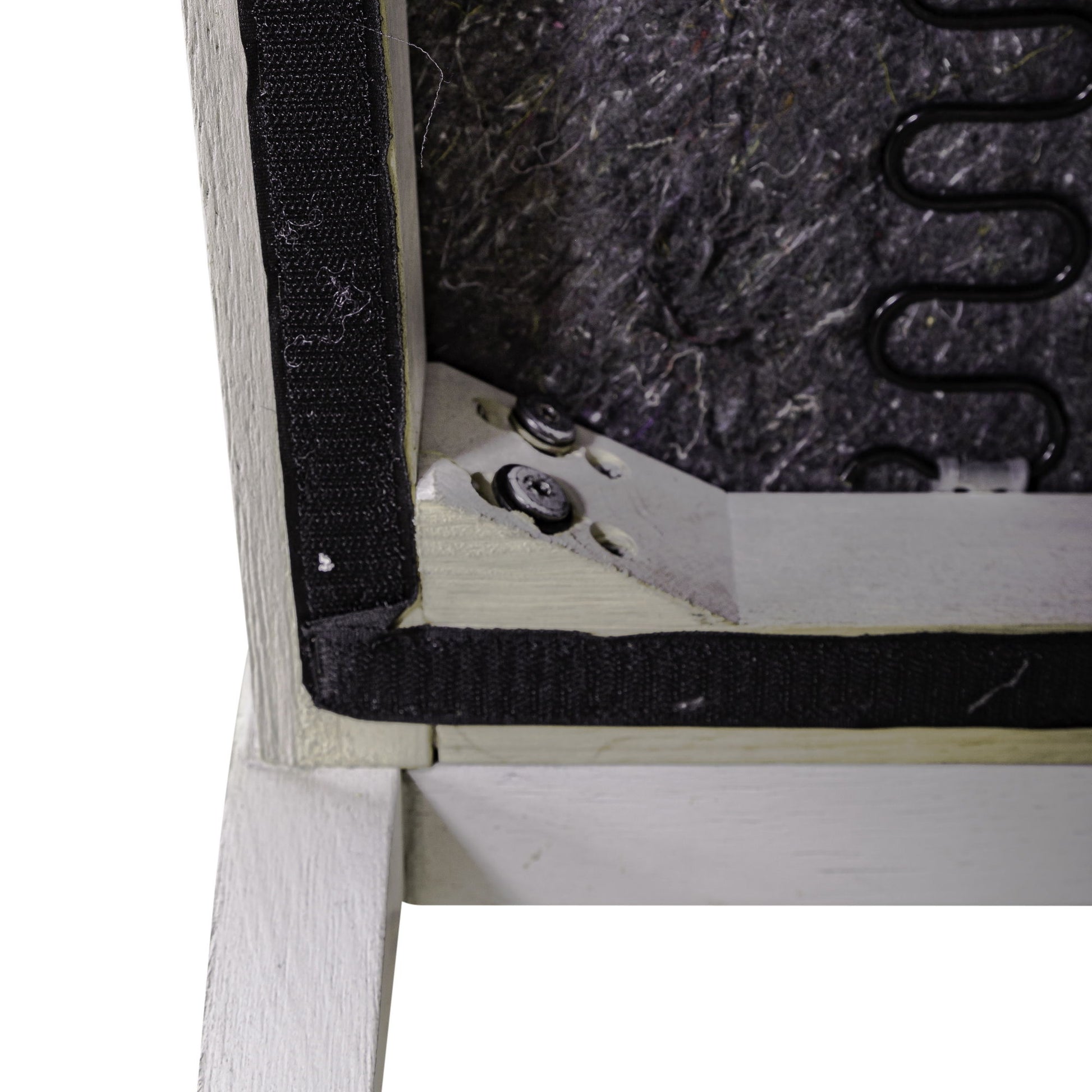 Allyson Park - Upholstered Accent Chair - Wirebrushed White - Hornell Furniture Outlet