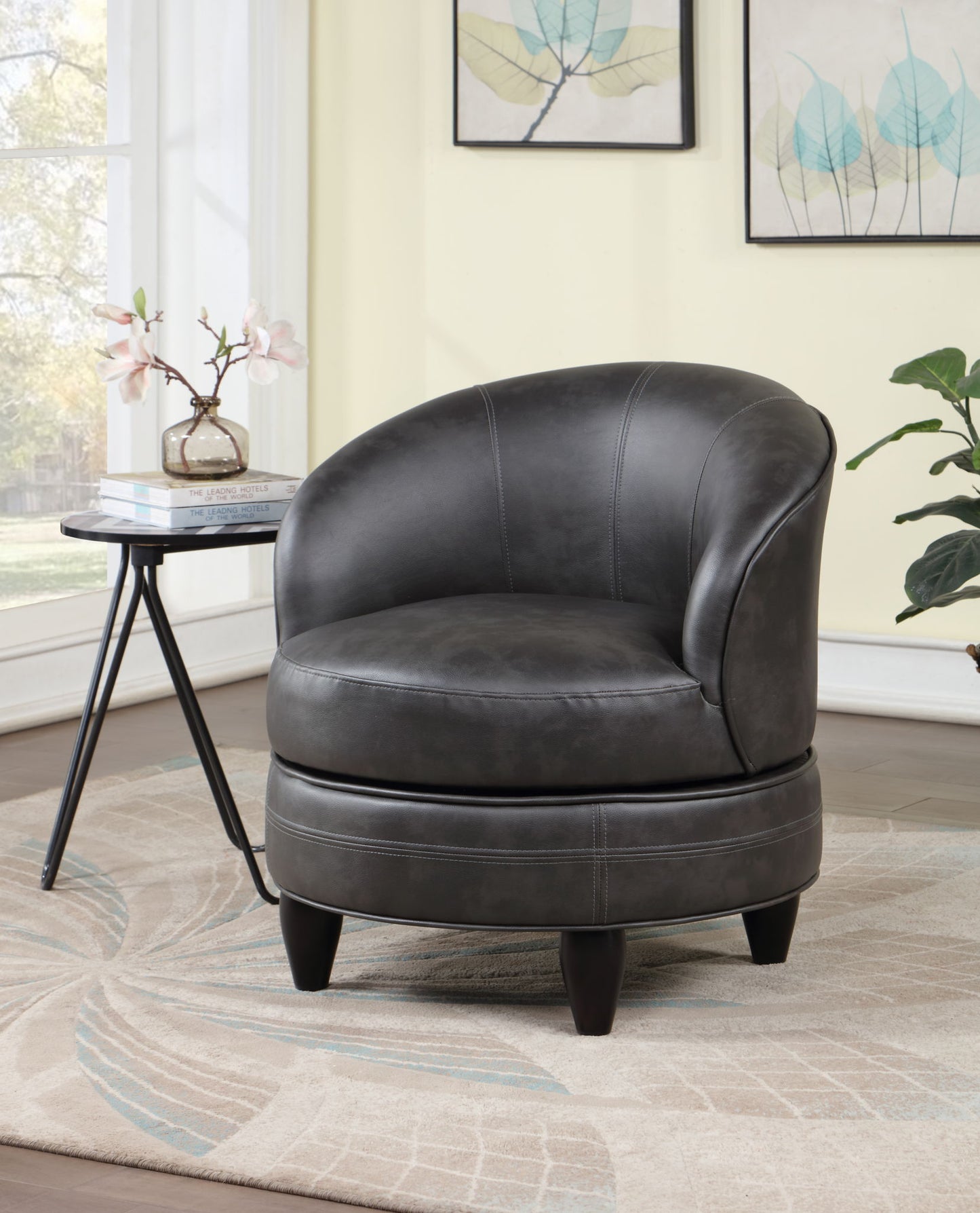 Sophia - Swivel Chair - Hornell Furniture Outlet
