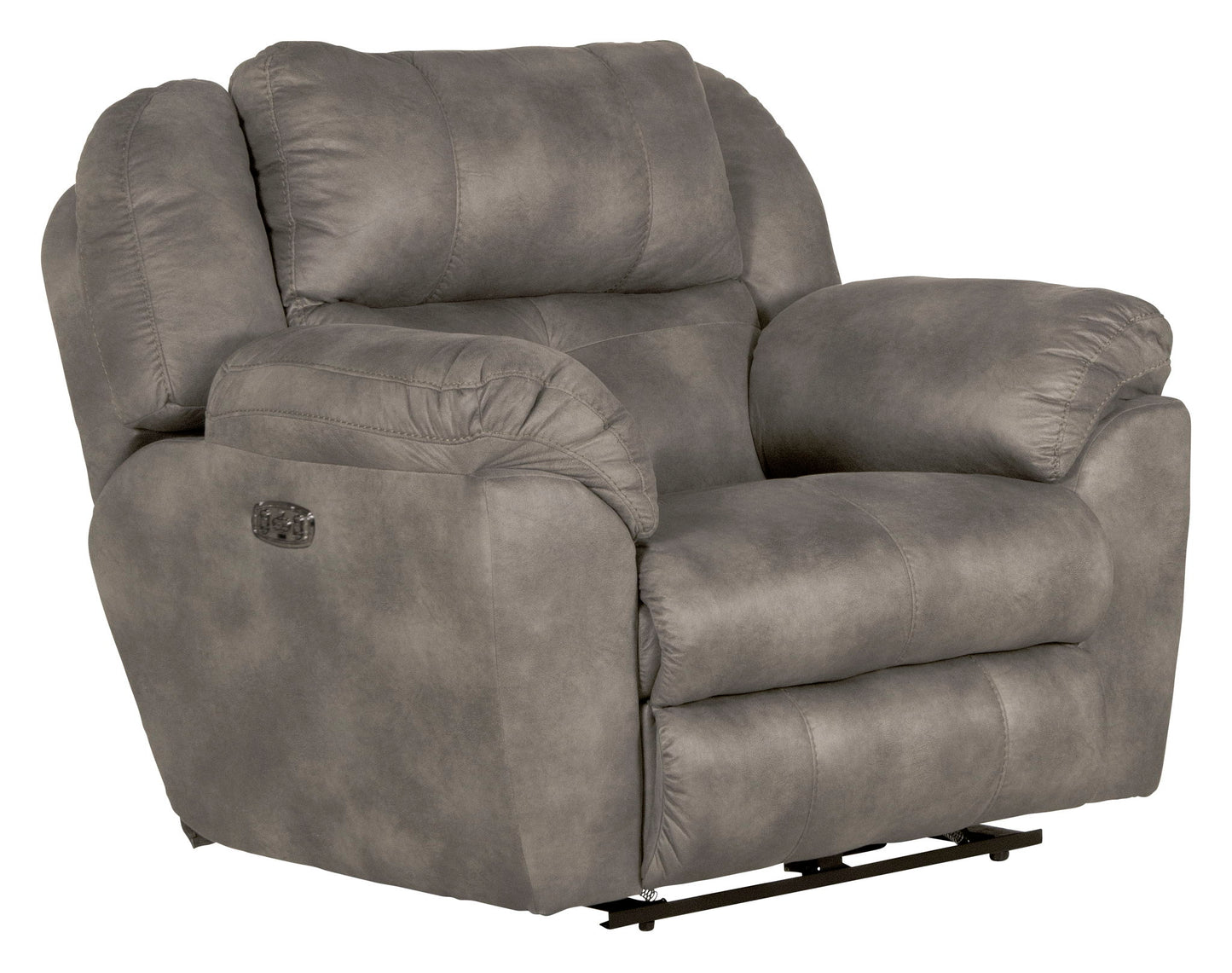 Ferrington - Power Lay Flat Recliner with Power Adjustable Headrest & Lumbar - Hornell Furniture Outlet