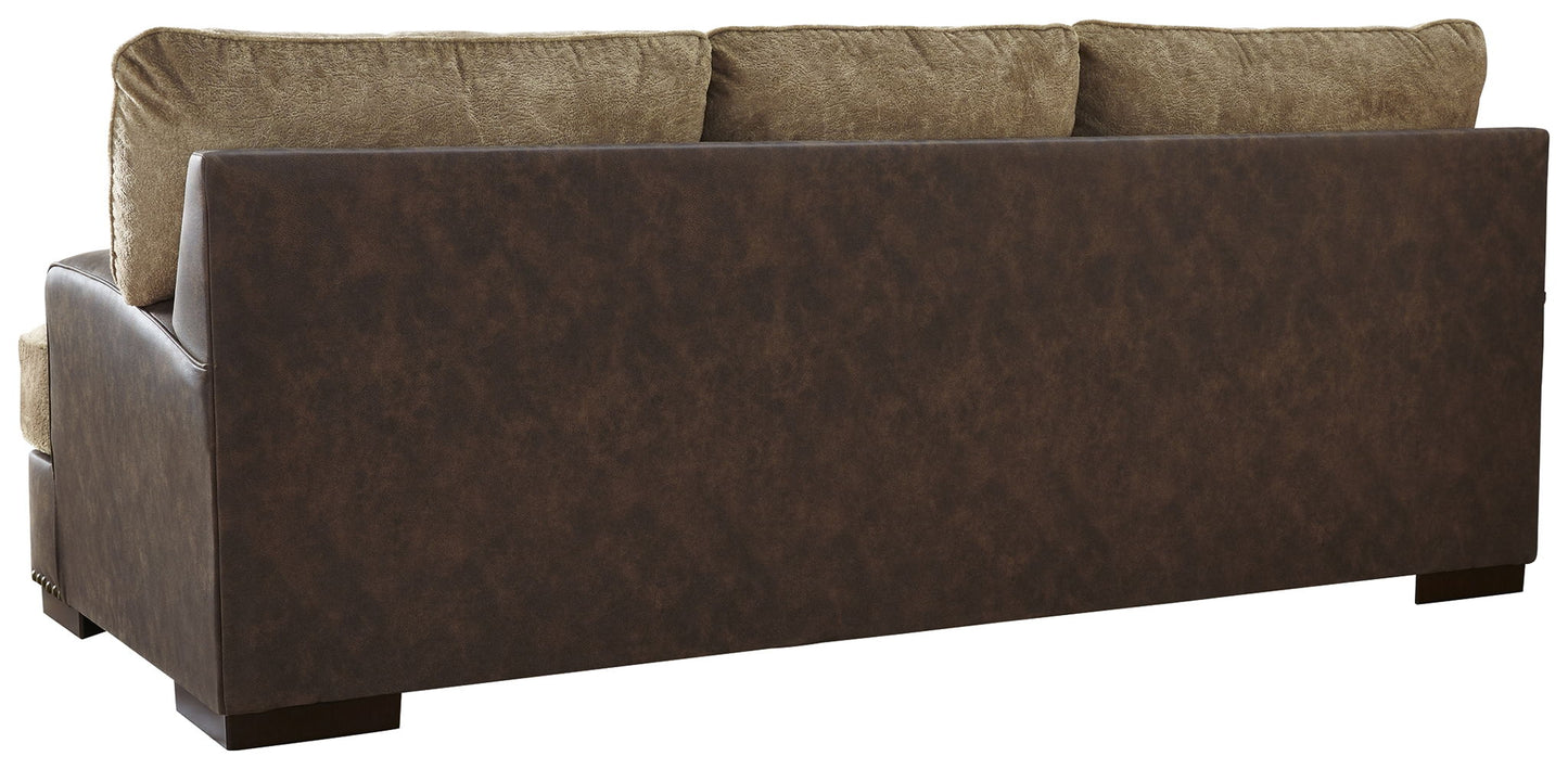 Alesbury - Chocolate - Sofa - Hornell Furniture Outlet