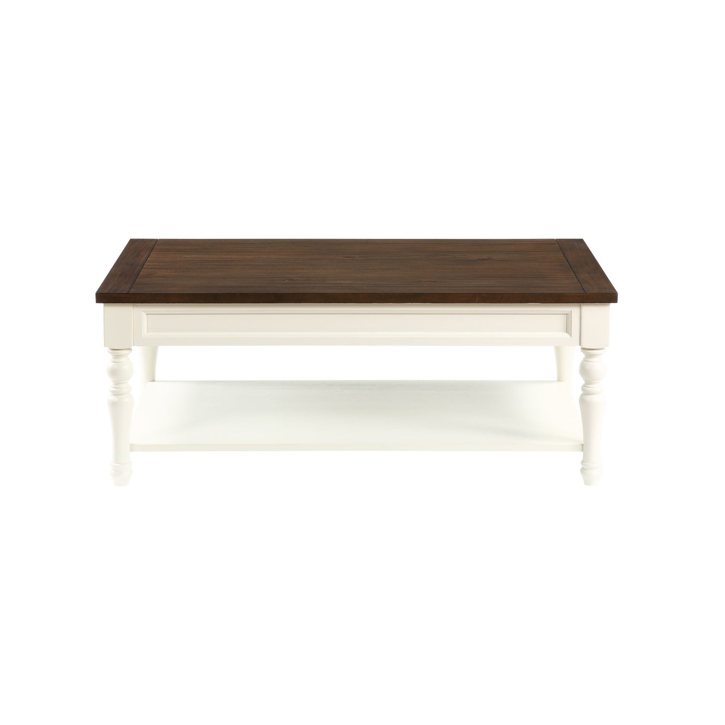 Joanna - 3 Piece Table Set (2 End & Coffee Tables) - White - Hornell Furniture Outlet