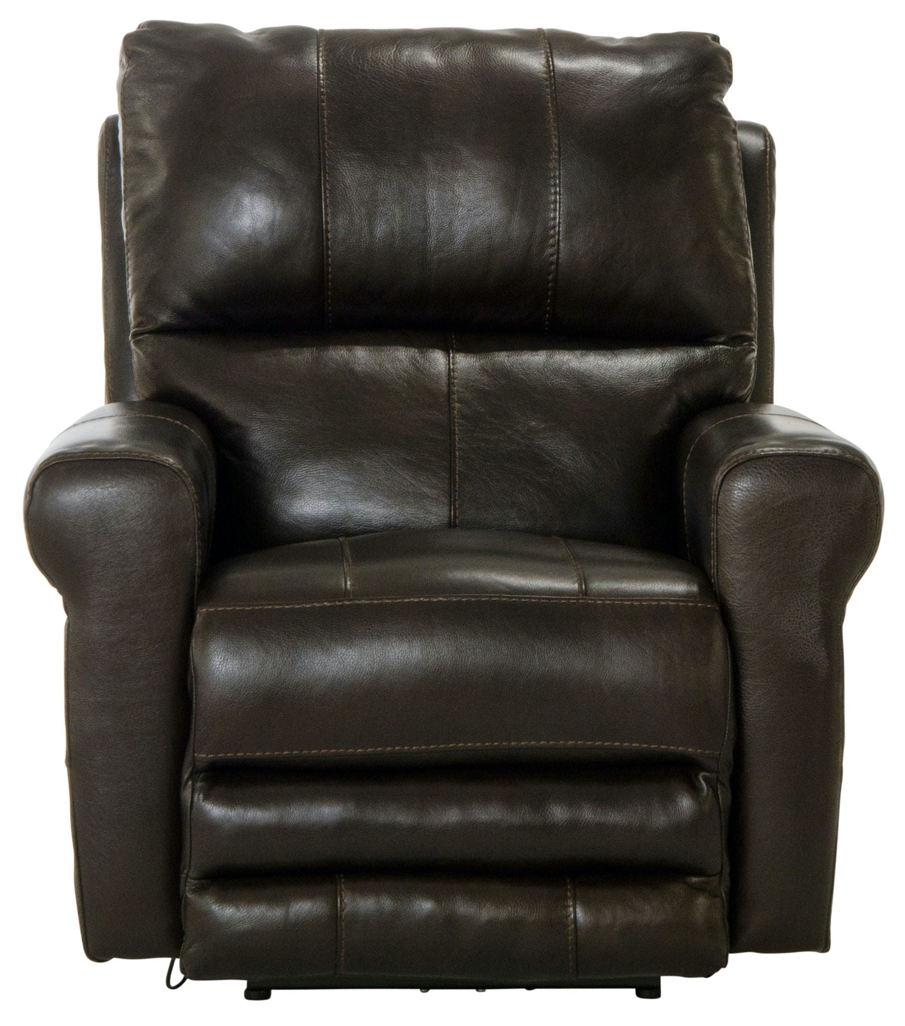 Hoffner - Power Lay Flat Recliner - Hornell Furniture Outlet