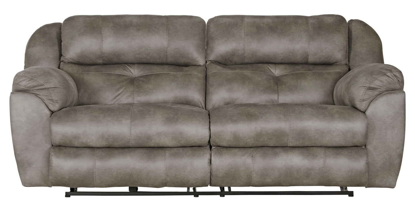 Ferrington - Power Lay Flat Reclining Sofa with Power Adjustable Headrest & Lumbar - Hornell Furniture Outlet