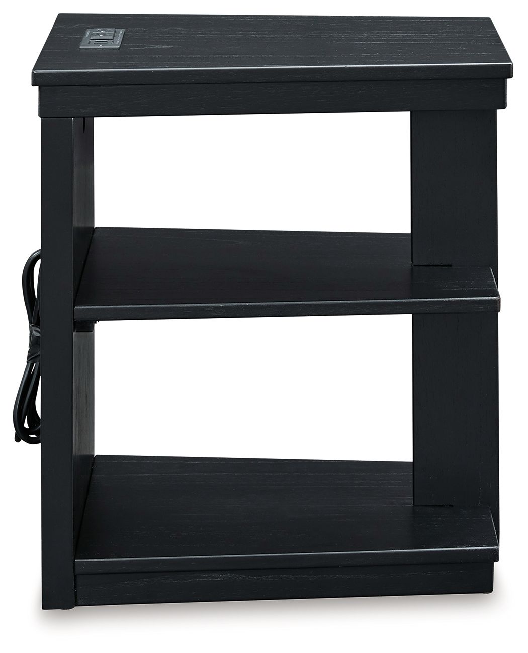Winbardi - Black - Chair Side End Table - Hornell Furniture Outlet
