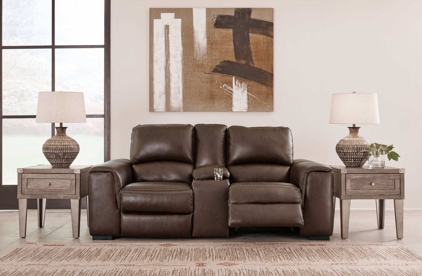 Alessandro - Power Reclining Loveseat - Hornell Furniture Outlet