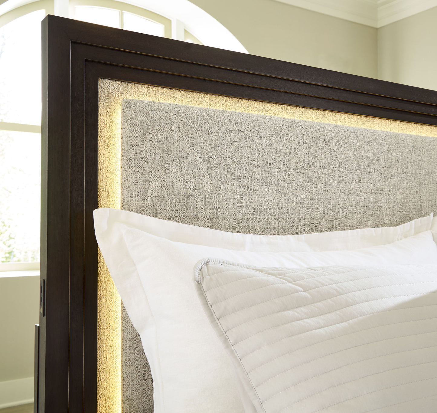 Neymorton - Upholstered Panel Headboard - Hornell Furniture Outlet