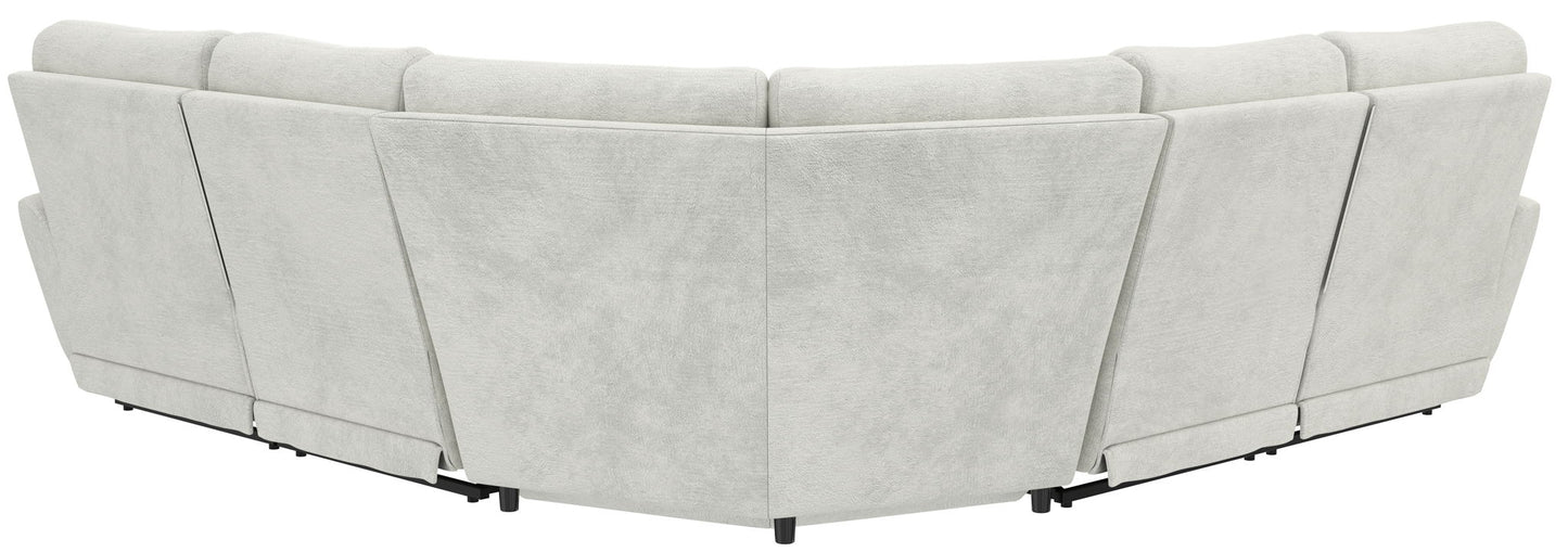 Majesty - Deep Seating Power Reclining Sectional - Hornell Furniture Outlet