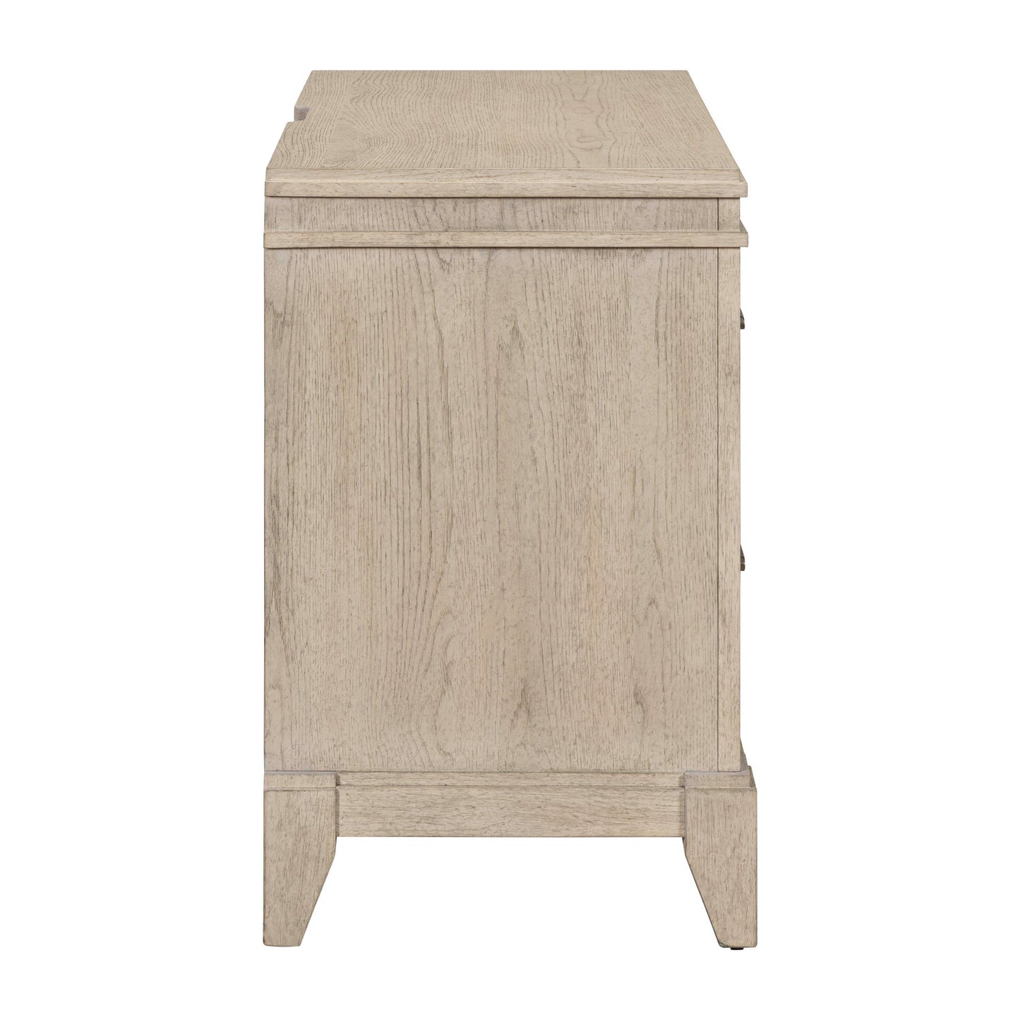 New Haven - Nightstand With Charging Station - White - Hornell Furniture Outlet