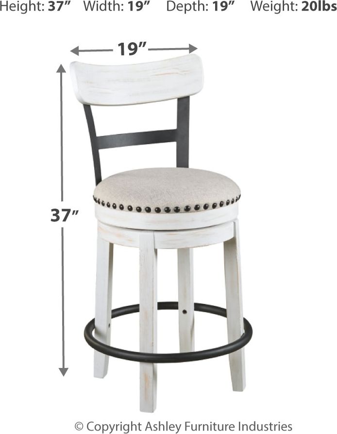 Valebeck - Counter Height Table Set - Hornell Furniture Outlet