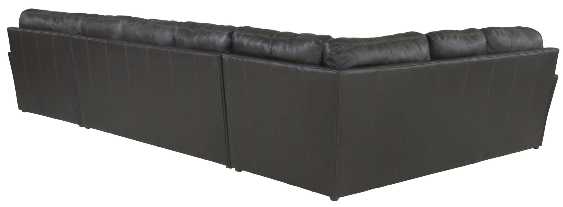 Denali - Italian Leather Match Sectional - Hornell Furniture Outlet