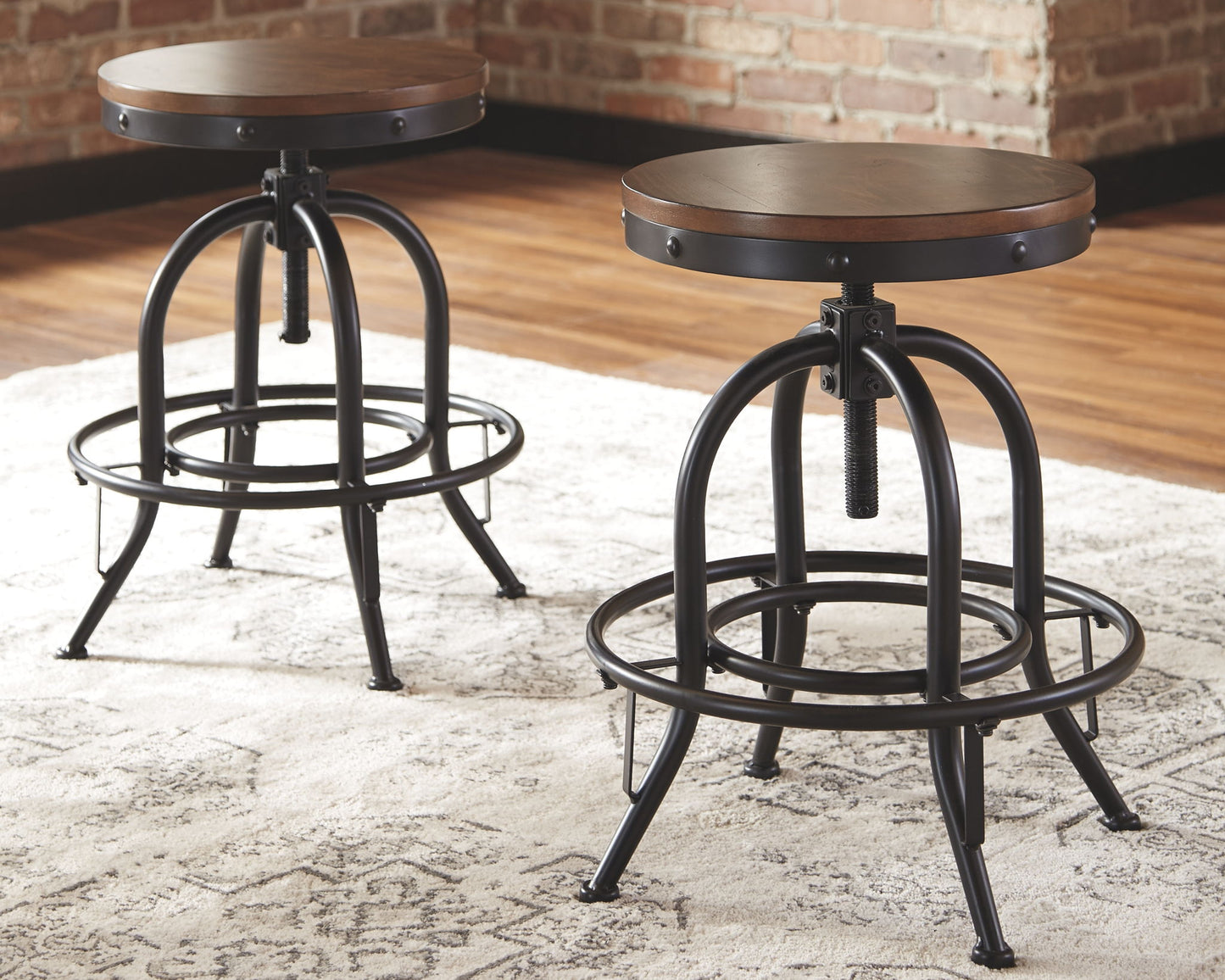 Valebeck - Counter Height Table Set - Hornell Furniture Outlet