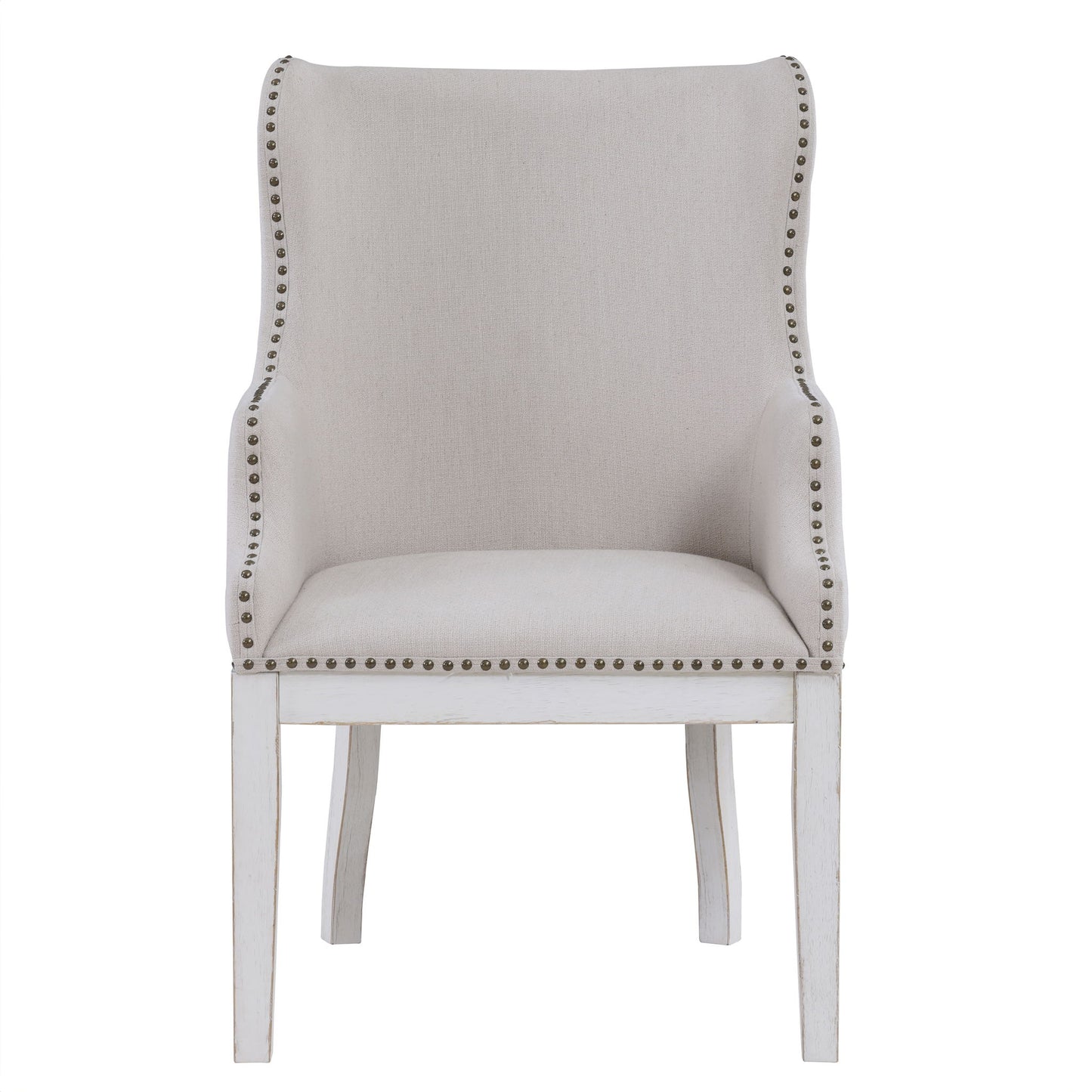 Warren - Arm Chair (Set of 2) - White - Hornell Furniture Outlet