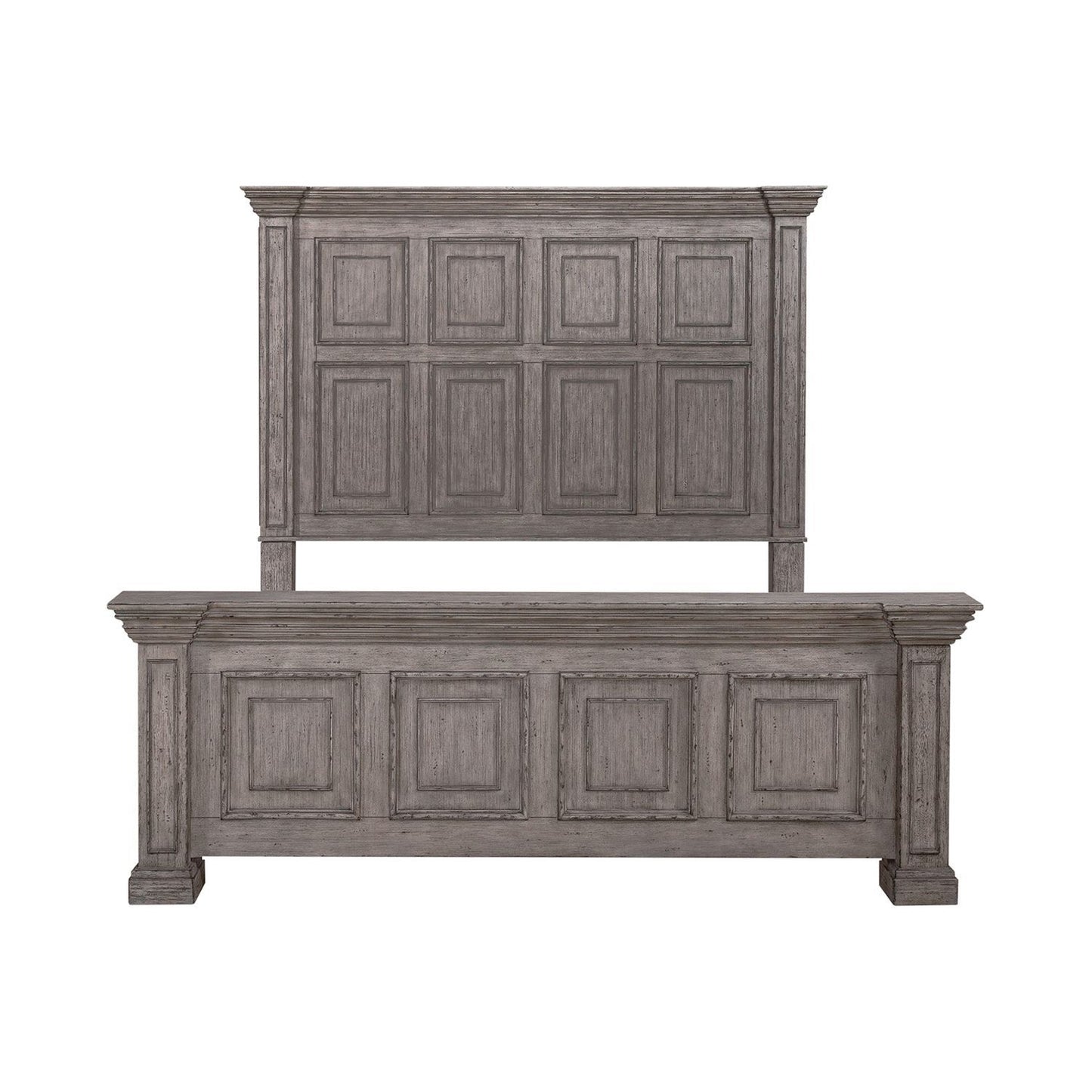 Big Valley - Panel Bed - Hornell Furniture Outlet
